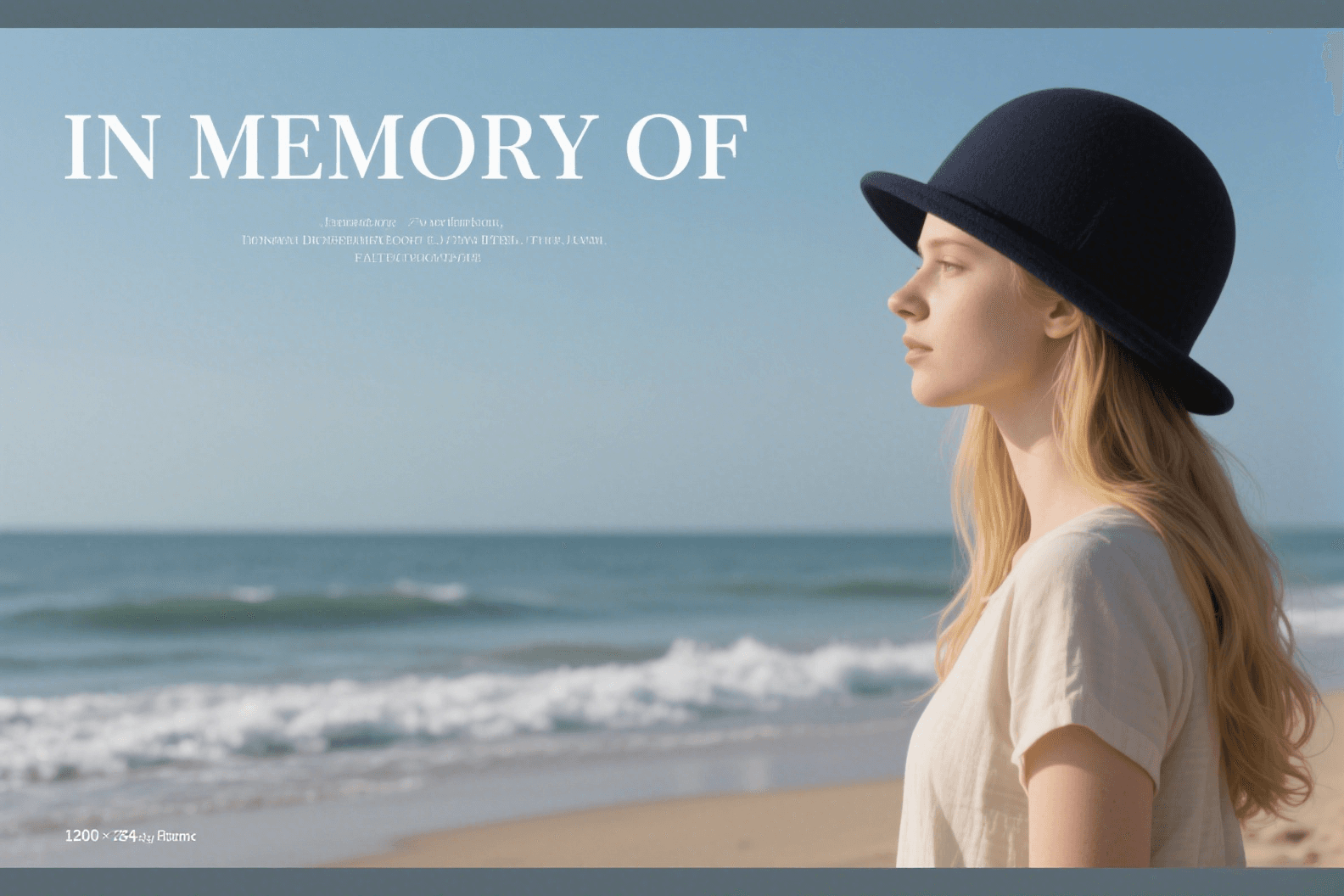 Preview of Classic Horizontal Obituary